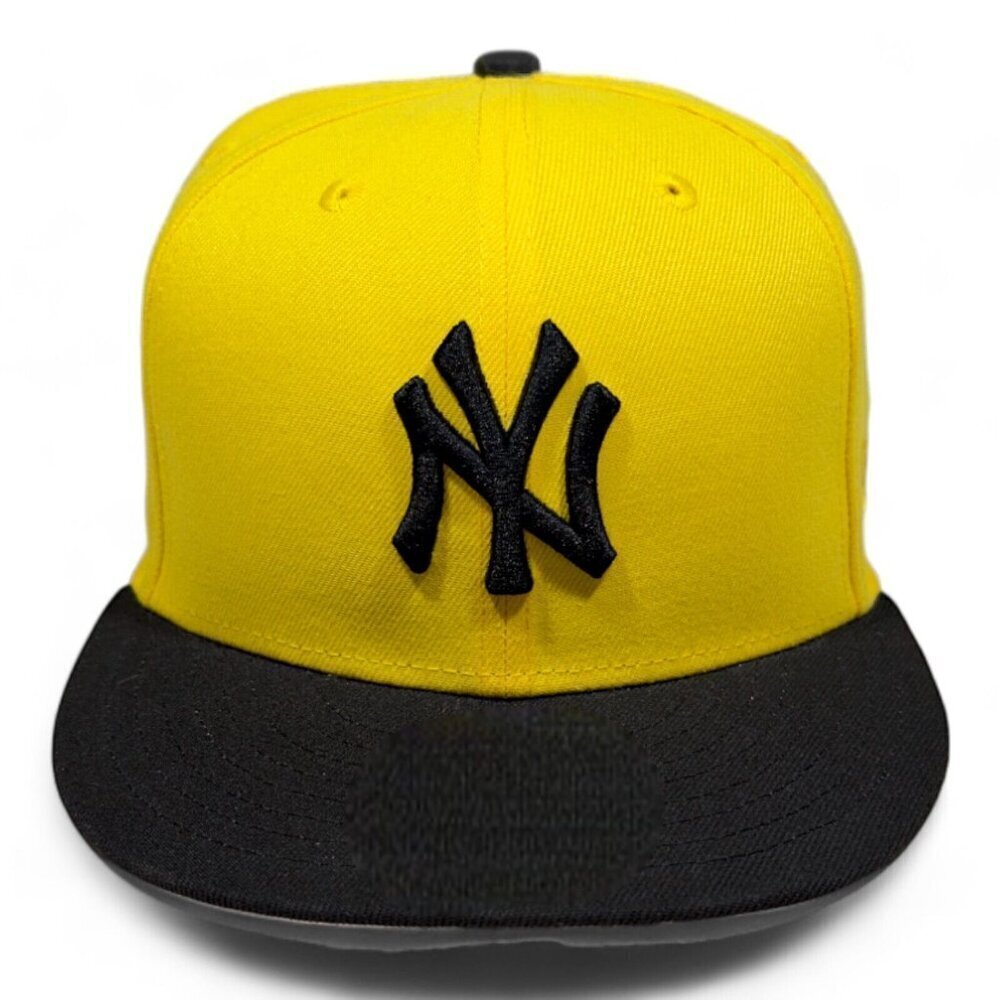New Era New York Yankees 59FIFTY Hat Cap 1999 World Series Side Patch 7 5/8 _A1 - Picture 3 of 11